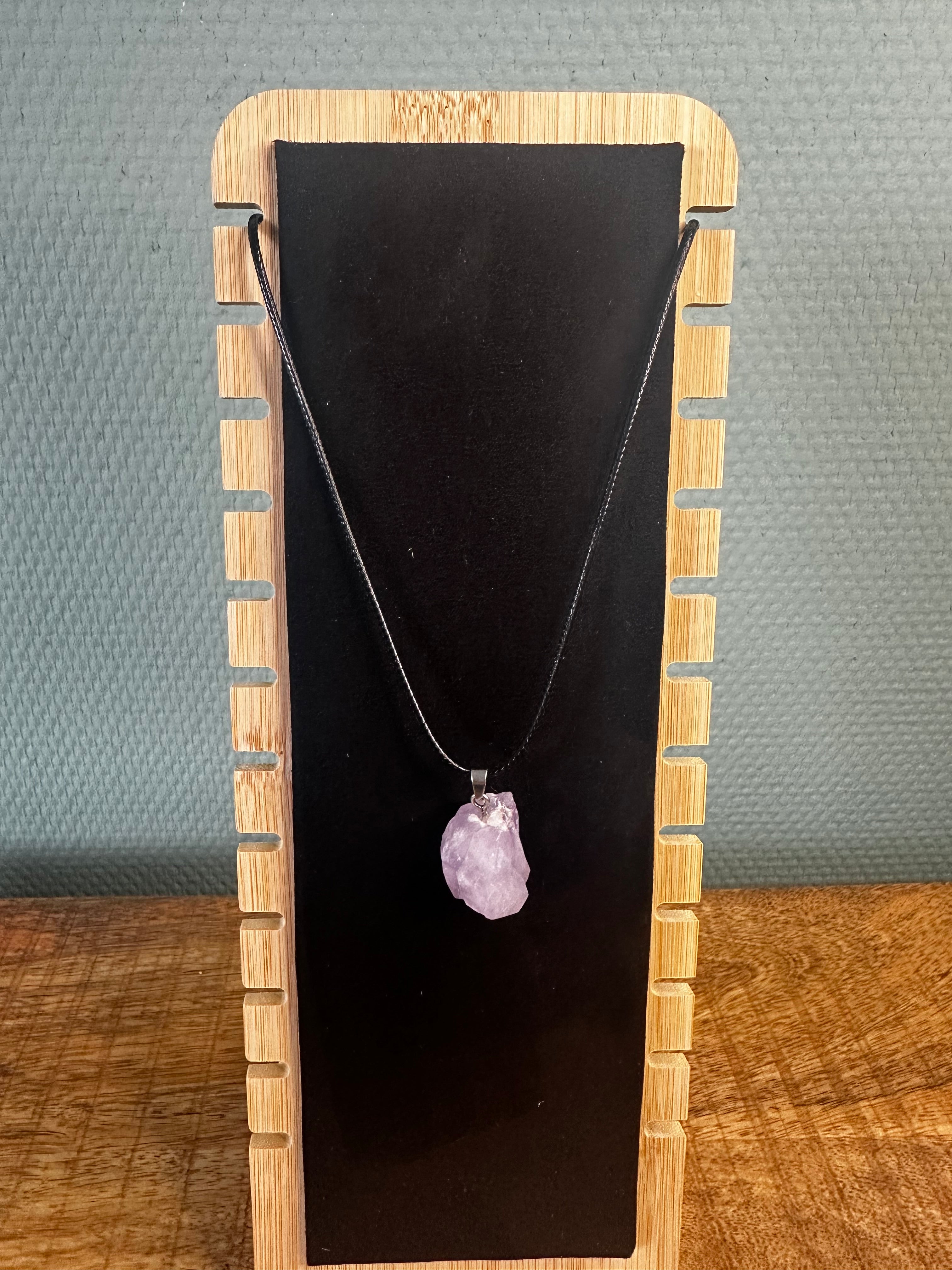 ketting amethist ruw