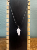 ketting bergkristal pendant