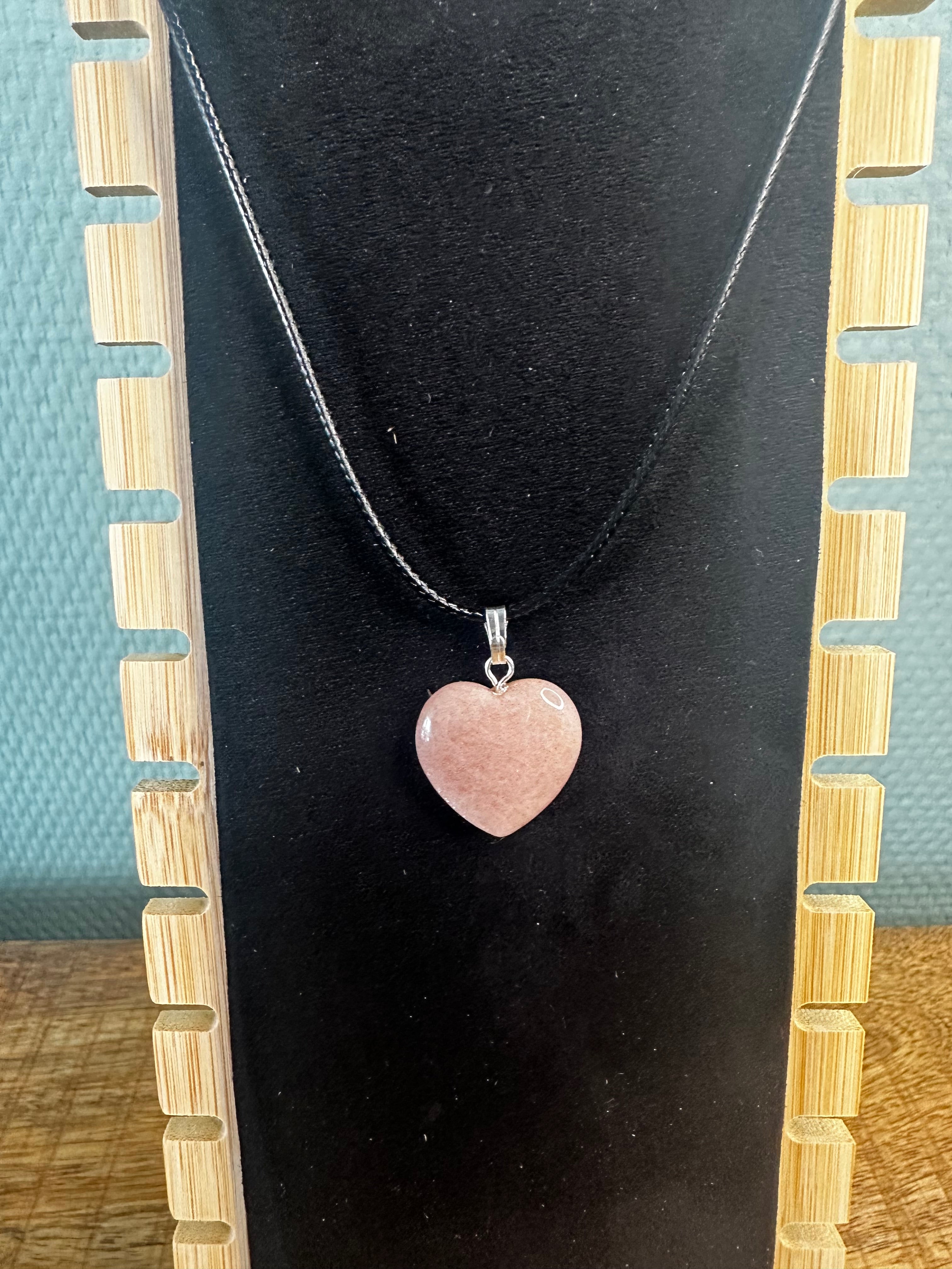 Ketting maansteen hartje