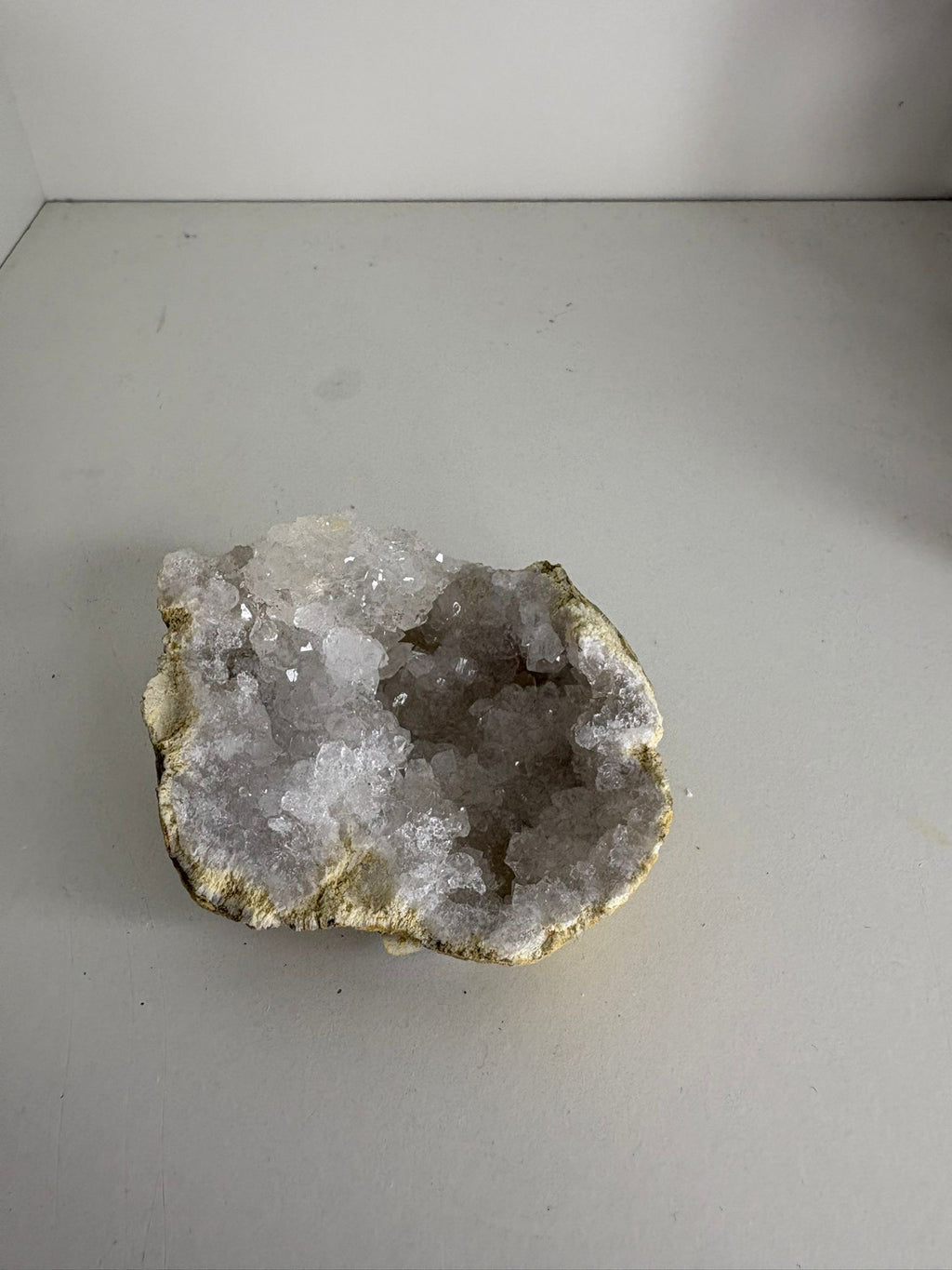 Bergkristal geode