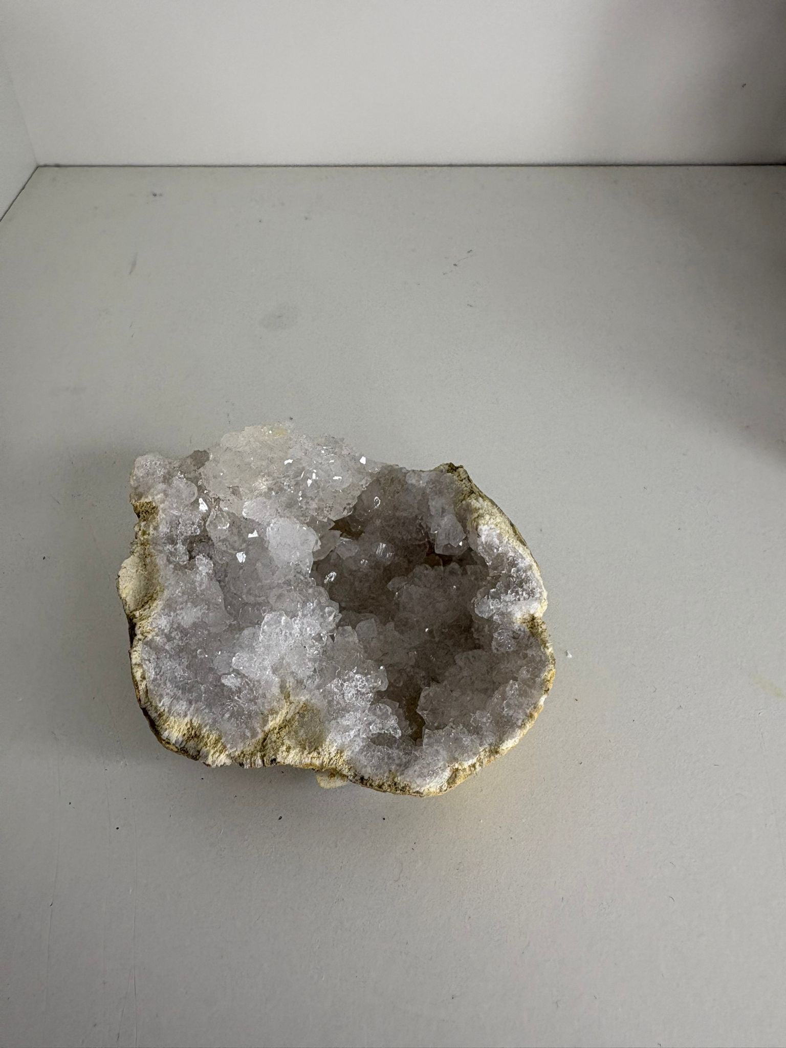 Bergkristal geode